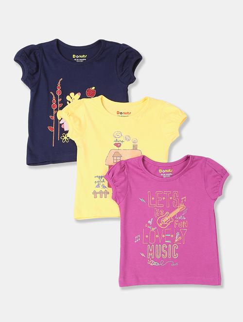 set of 3 printed tee - 17934474 - Very Small Image - 1