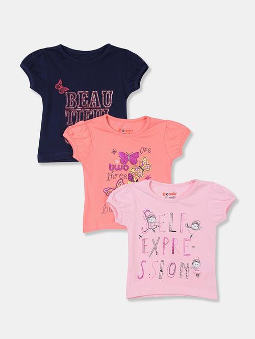 set of 3 printed tee - 17934477 - Very Small Image - 1
