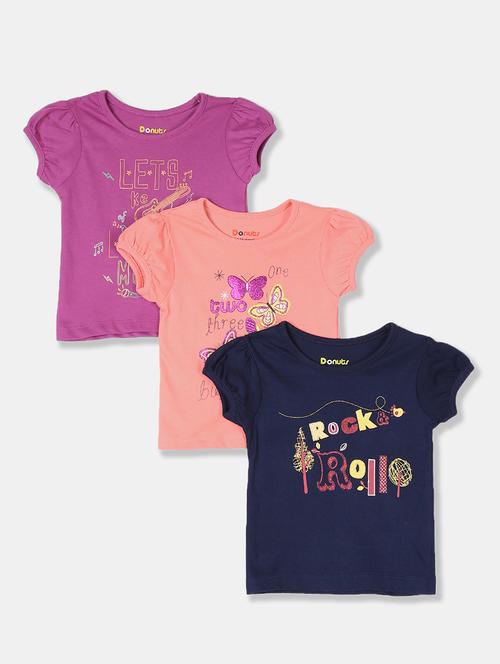 set of 3 printed tee - 17934481 - Very Small Image - 1