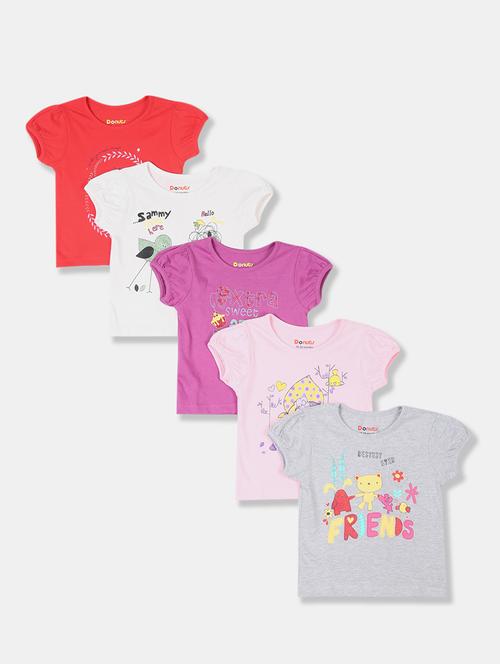 set of 5 printed tee - 17934483 - Very Small Image - 1
