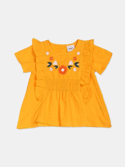 yellow solid regular top - 17934601 - Very Small Image - 1