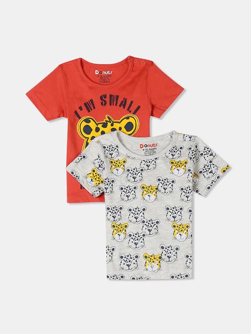 set of 2 printed t-shirt - 17934709 - Very Small Image - 1