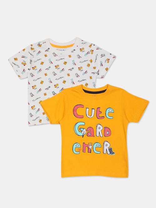 set of 2 printed t-shirt - 17934971 - Very Small Image - 1
