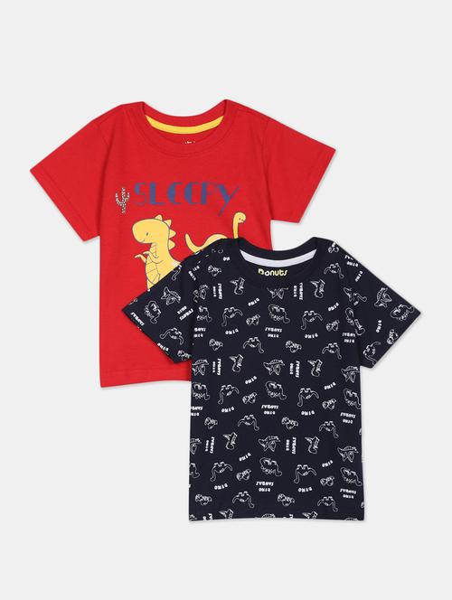 set of 2 printed t-shirt - 17934972 - Very Small Image - 1