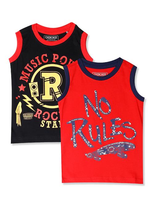 set of 2 printed t-shirt - 17935103 - Very Small Image - 1