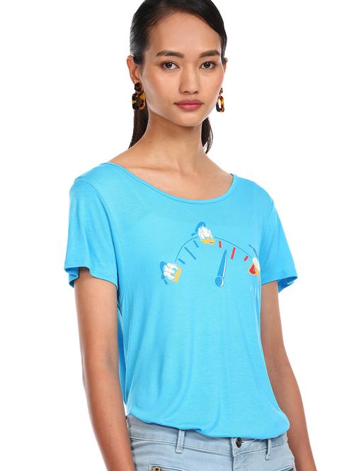 round neck graphic tee - 17935142 - Very Small Image - 1