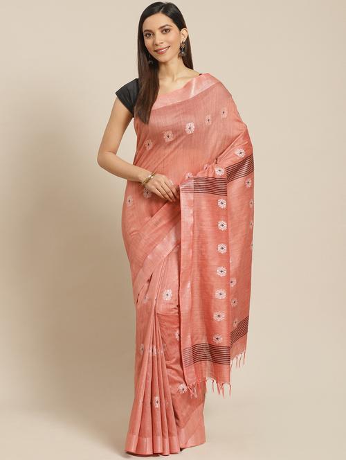 ethnic motifs bhagalpuri saree - 17937189 - Very Small Image - 1
