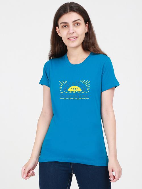round neck graphic tee - 17938026 - Very Small Image - 1