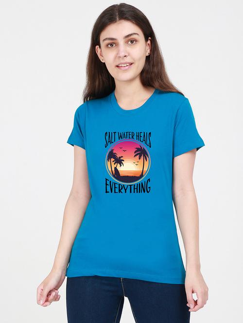 round neck graphic tee - 17938050 - Very Small Image - 1