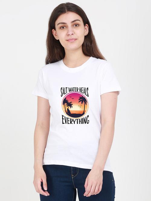 round neck graphic tee - 17938052 - Very Small Image - 1