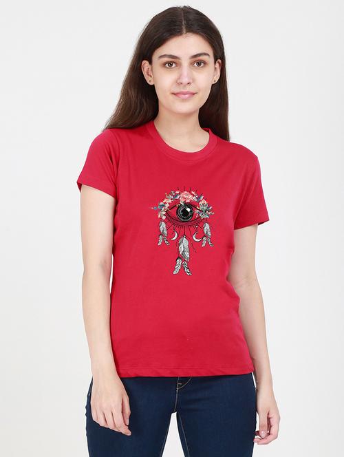 round neck graphic tee - 17938055 - Very Small Image - 1
