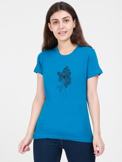 round neck graphic tee - 17938090 - Very Small Image - 1