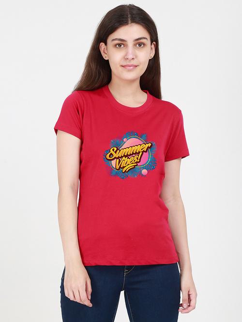 round neck graphic tee - 17938119 - Very Small Image - 1