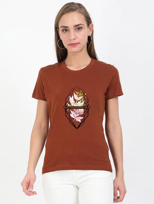 round neck graphic tee - 17938123 - Very Small Image - 1