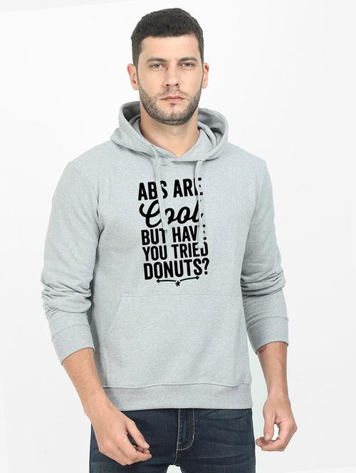 grey printed sweatshirt - 17939362 - Very Small Image - 1