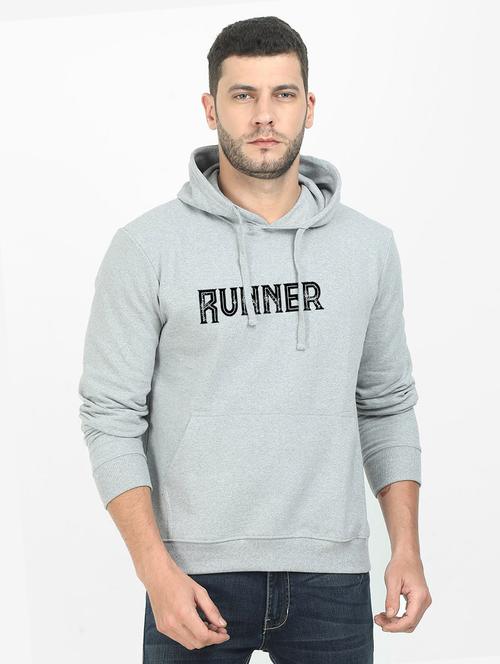 grey printed sweatshirt - 17939502 - Very Small Image - 1
