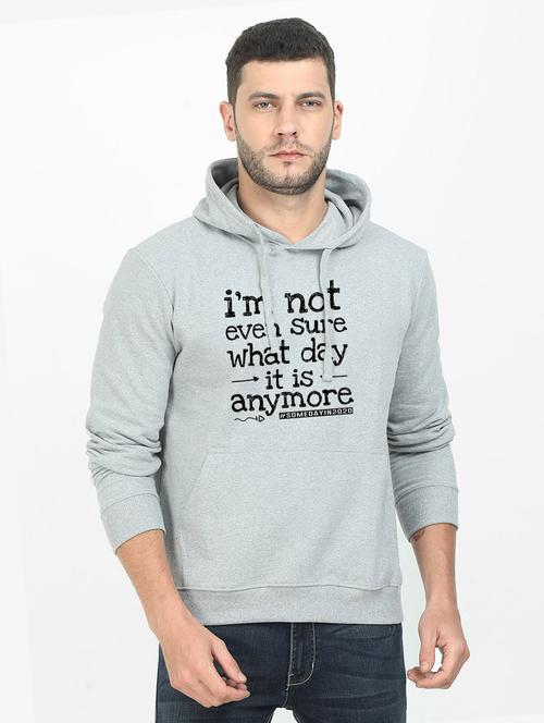 grey printed sweatshirt - 17939508 - Very Small Image - 1