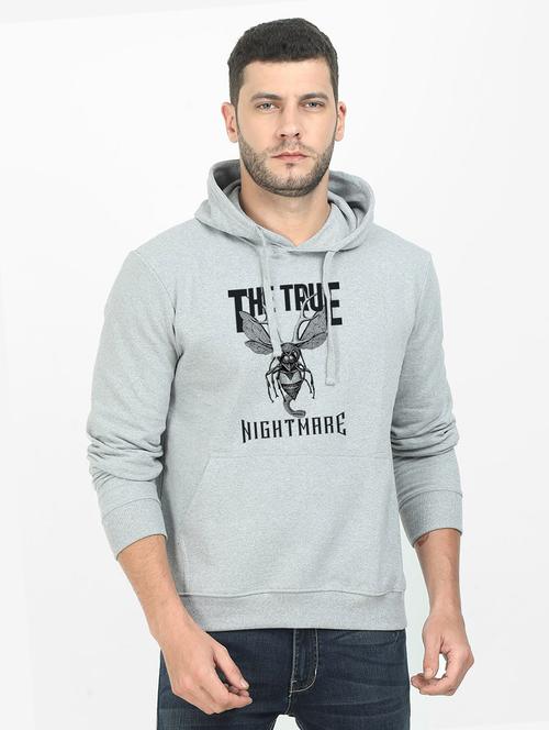 grey printed sweatshirt - 17939511 - Very Small Image - 1