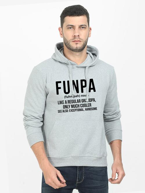 grey printed sweatshirt - 17939514 - Very Small Image - 1