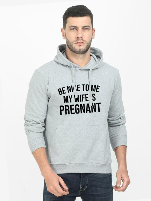 grey printed sweatshirt - 17939570 - Very Small Image - 1