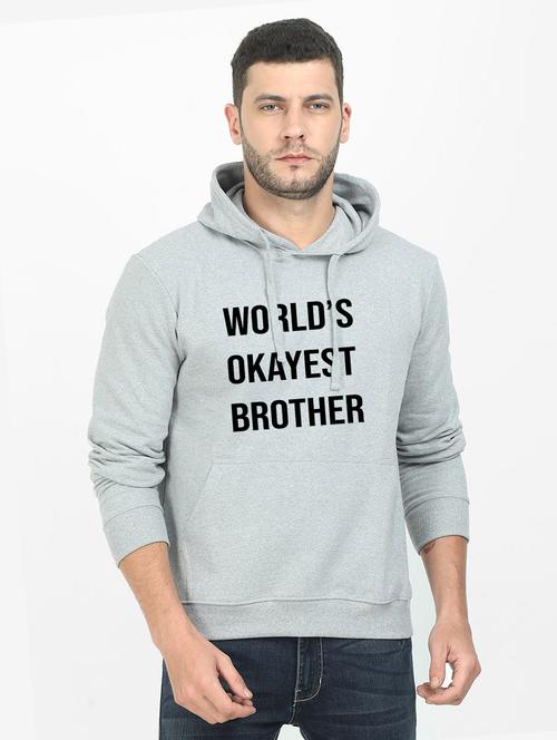 grey printed sweatshirt - 17939576 - Very Small Image - 1