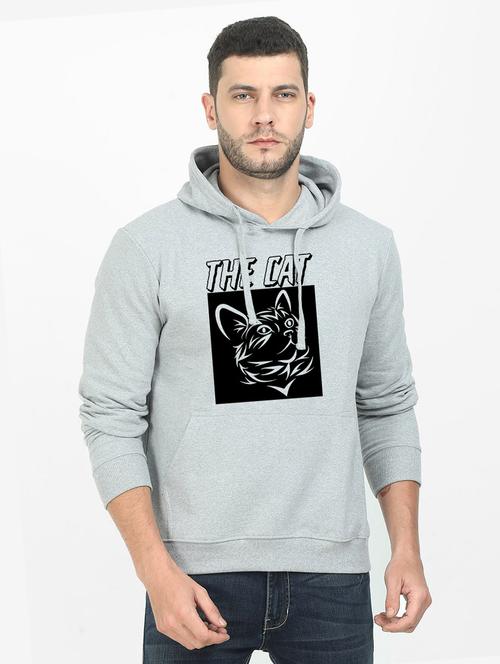 grey printed sweatshirt - 17939577 - Very Small Image - 1