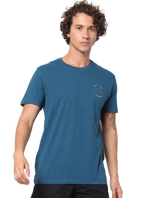 teal printed t-shirt - 17947896 - Very Small Image - 1