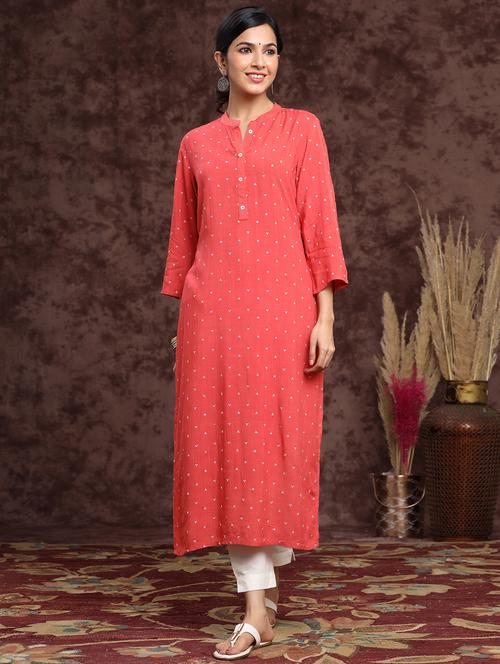 solid straight kurta - 17948107 - Very Small Image - 1