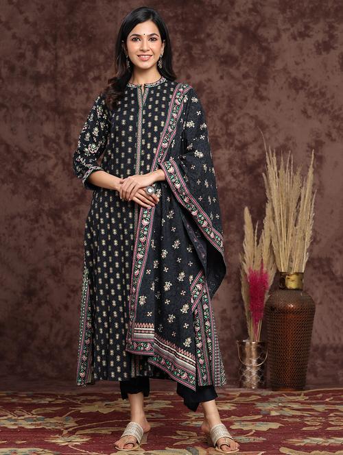 printed suit set - 17948389 - Very Small Image - 1