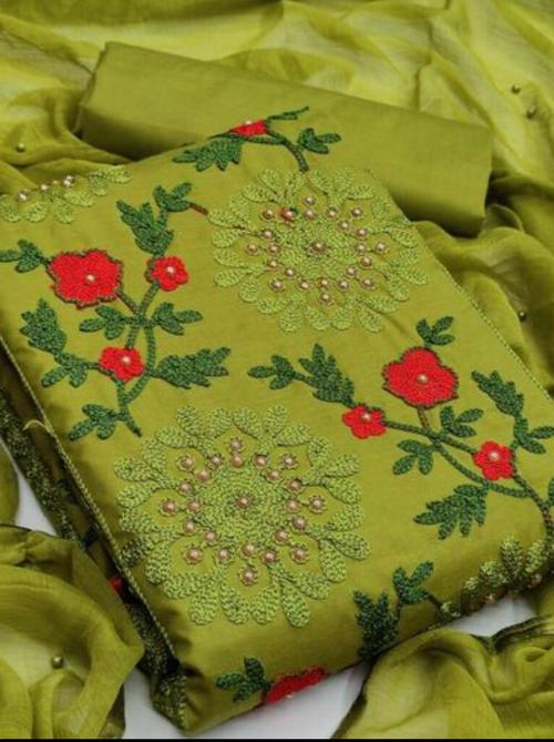 green salwar kameez and suit - 17949097 - Very Small Image - 1