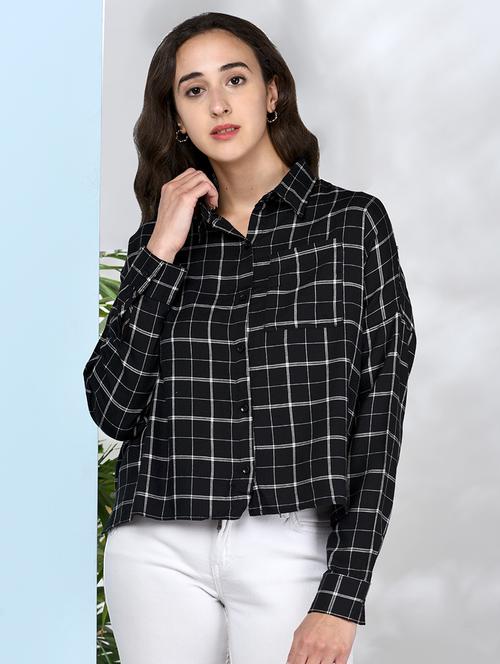 check print regular shirt - 17949272 - Very Small Image - 1