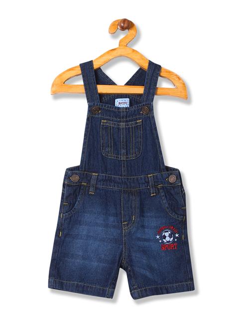 dark blue denim dungree - 17950538 - Very Small Image - 1