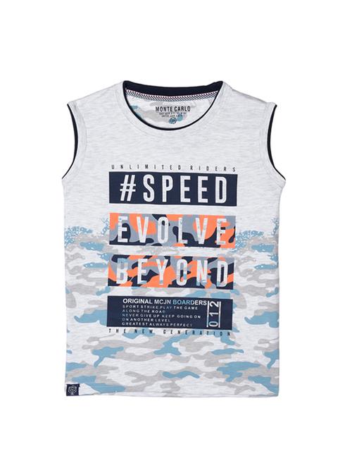 round neck printed t-shirt - 17952436 - Very Small Image - 1