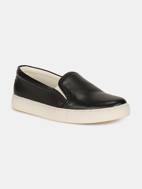 black synthetic & mesh slip on slipons - 17954512 - Very Small Image - 1