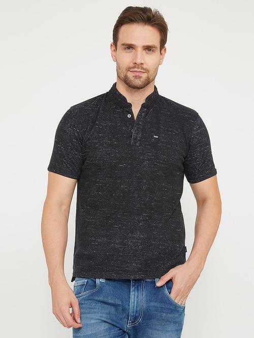black melange t-shirt - 17956464 - Very Small Image - 1