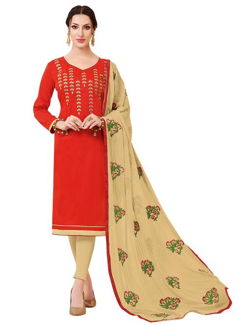 embroidered unstitched suit set - 17956580 - Very Small Image - 1