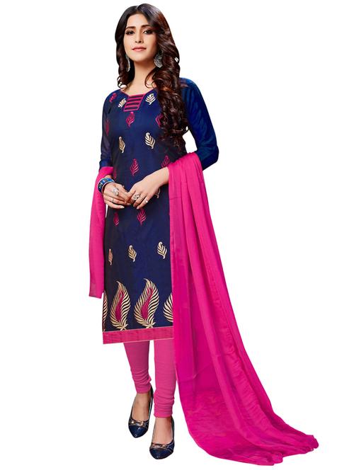 embroidered unstitched suit set - 17956623 - Very Small Image - 1