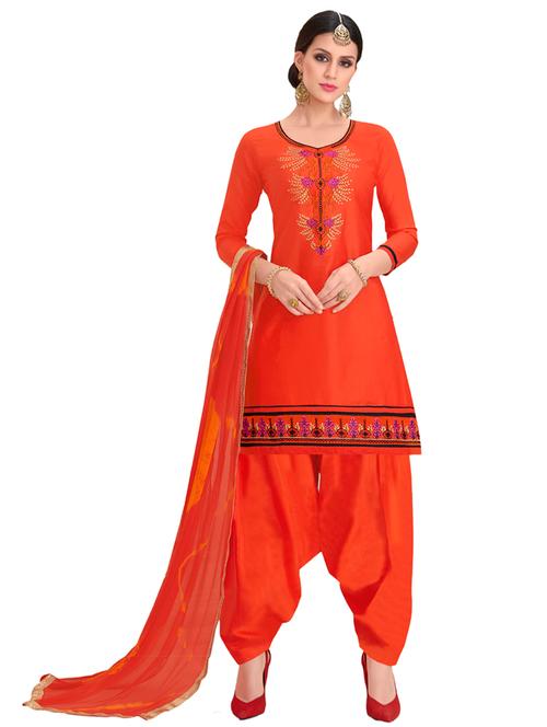 embroidered unstitched suit set - 17956688 - Very Small Image - 1