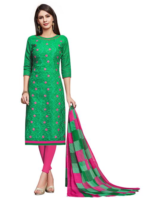 embroidered unstitched suit set - 17956693 - Very Small Image - 1