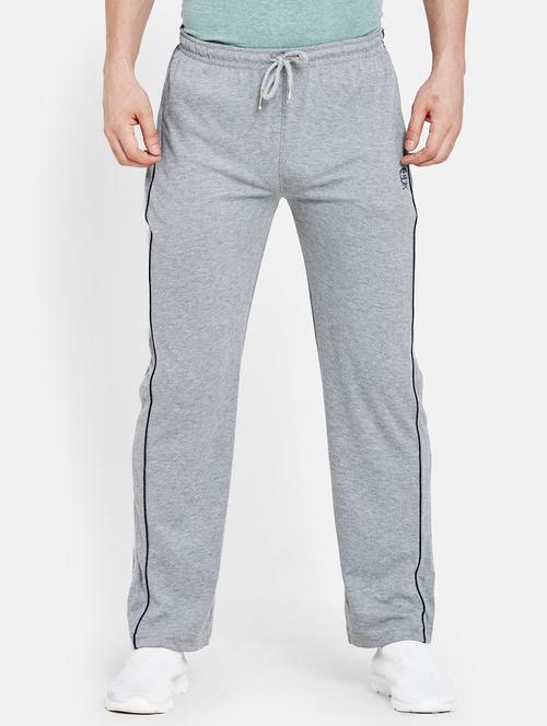 grey side striped full length track pant - 17957287 - Very Small Image - 1