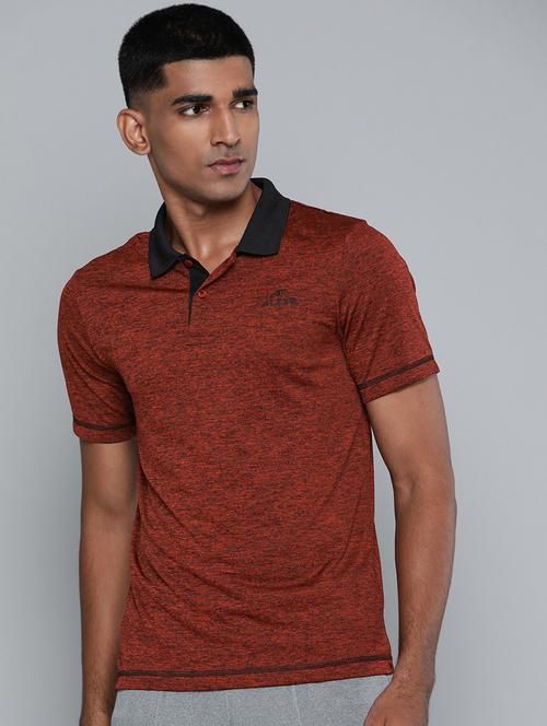 red solid polo t-shirt - 17958591 - Very Small Image - 1
