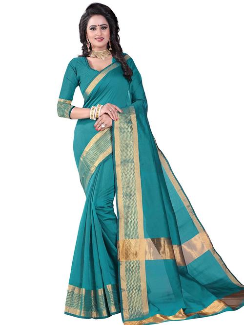 jacquard work woven saree - 17958656 - Very Small Image - 1