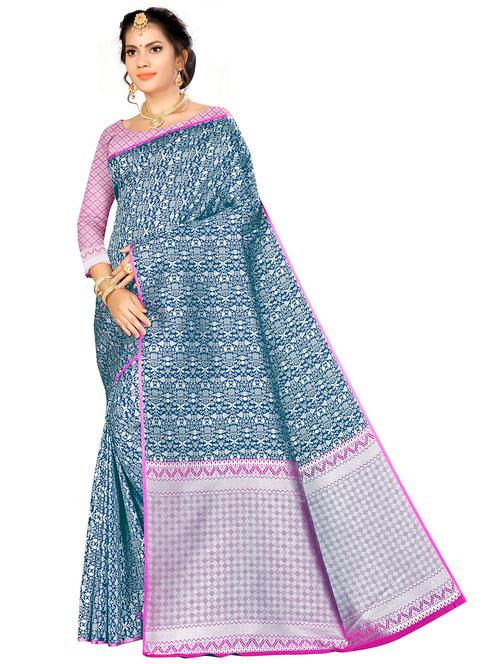 jacquard work woven saree - 17958761 - Very Small Image - 1