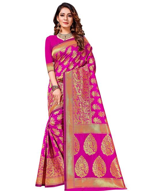 self design woven saree - 17958951 - Very Small Image - 1