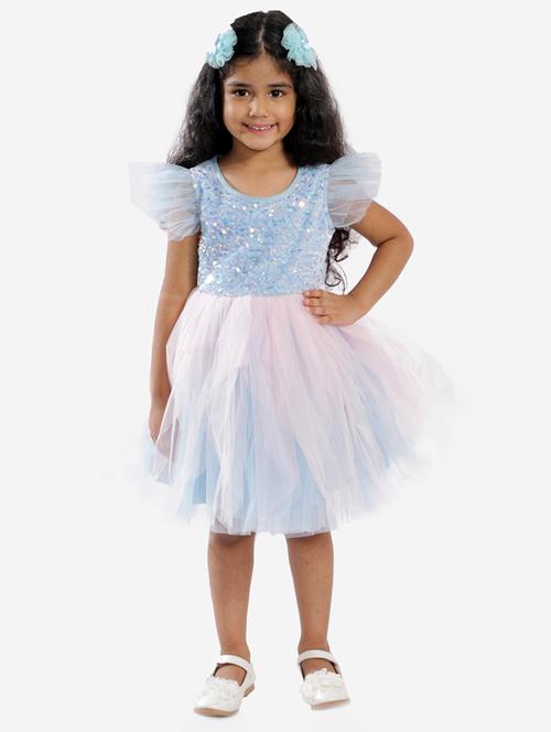 blue net frock - 17959693 - Very Small Image - 1