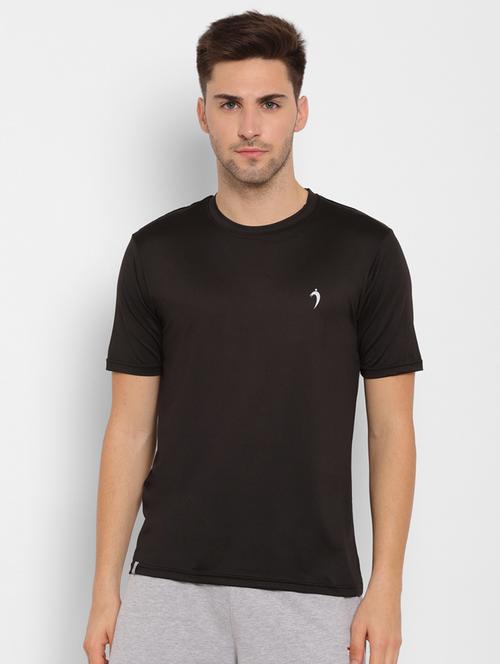black solid t-shirt - 17960536 - Very Small Image - 1