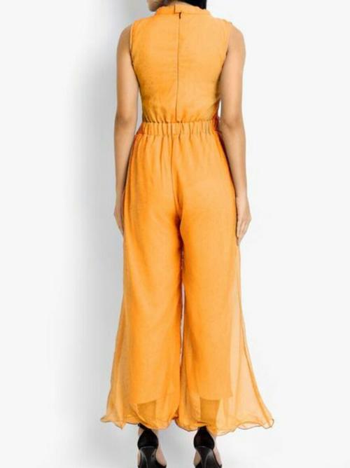 orange net jumpsuit - 17960925 - Very Small Image - 1
