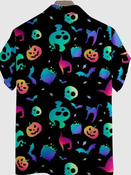 black cotton casual shirt - 17961011 - Very Small Image - 1