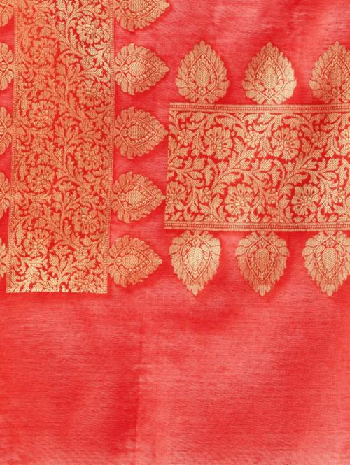 red cotton kurti - 17961206 - Very Small Image - 1