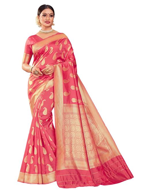 jacquard work woven saree - 17962642 - Very Small Image - 1